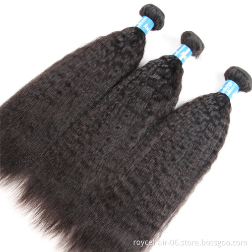 100% 10A Grade Raw Unprocessed Mongolian Virgin Hair Weave , Kinky Straight, Afro Kinky Curly Hair Bundle Extensions